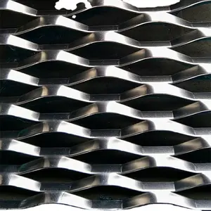 Fassaden wand Flading Diamond Shape Expanded Metal Wire Mesh für dekorative