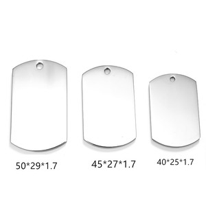 Etiquettes métalliques Revêtement en poudre Acier inoxydable Religieux Europe <span class=keywords><strong>Plaque</strong></span> personnalisée Plaqué Cadeau d'affaires Animal Plaqué or Pendentifs - Product Image 6
