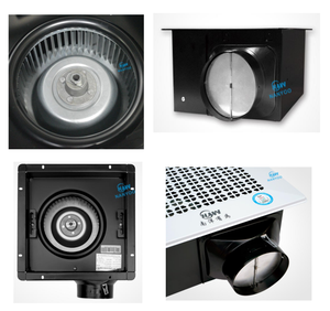 Ventilateur d'extraction métallique pour plafond NANYOO, <span class=keywords><strong>prix</strong></span> réduit - Product Image 3