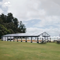 Tenda Pesta Pernikahan Luar Ruangan Berbingkai Aluminium untuk Acara, Tenda Putih Tugas Berat untuk Acara