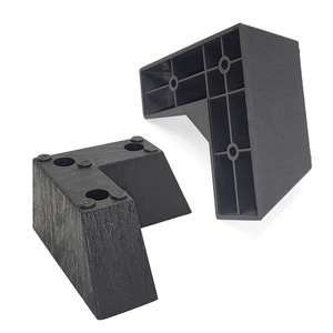 <span class=keywords><strong>Gambe</strong></span> <span class=keywords><strong>per</strong></span> Mobili in Plastica a L di Alta Qualità, Design Moderno e Resistente <span class=keywords><strong>per</strong></span> Divano, Letto, Tavolo da Pranzo, Uso in Cucina, Facile Installazione - Product Image 3