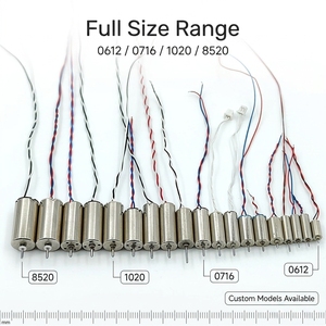 มอเตอร์ดีซีไร้แกนแบบแม่นยำ ซีรีส์ 3V มินิไมโครมอเตอร์ สำหรับของเล่น เครื่องสำอาง โดรน แอปพลิเคชัน RC ความเร็วสูง รับผลิตตามสั่ง (OEM) - Product Image 2