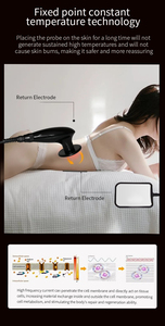 नई पोर्टेबल त्वचा पुष्टि CET-RET 448k थेरेपी टेक्करसिंग फिजियोथेरेपी मशीन - Product Image 4