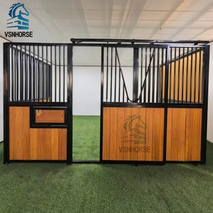 Özelleştirilmiş 4m Açık Hava Taşınabilir Galvaniz Çelik At Ahırı Satışı Lüks Toz Boyalı Binicilik At Ahırı Het Paard - Product Image 3