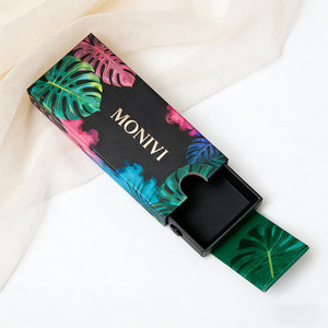 Nouvelle boîte de rangement vide pour atomiseur avec verrouillage enfant à bouton-poussoir, emballage sécurisé avec bouton de sécurité anti-enfant, boîte tiroir en carton couleur intégrale - Product Image 3