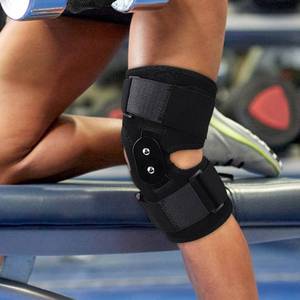 <b>Knee</b> Brace Aluminum Alloy Frame Compression Support Joint Hinge Sports Running <b>Exercise</b> Unisex Protection - Product Image 2