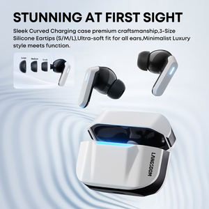 Tai nghe Bluetooth không dây TWS 6.0, âm trầm sâu, tùy chỉnh nhà máy, độ trễ thấp, khử tiếng ồn - Product Image 6