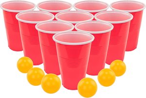 Bicchieri da Birra da 16 OZ e Palline, Set da 24 Bicchieri per Beer <span class=keywords><strong>Pong</strong></span> - Product Image 3