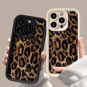 Custodia per cellulare in TPU di grandi dimensioni con stampa leopardata a scala stile antiurto per <span class=keywords><strong>Iphone</strong></span> X Xr Xs 11 <span class=keywords><strong>12</strong></span> 13 14 16 17 <span class=keywords><strong>Pro</strong></span> Max - Product Image 2