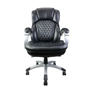 新款高品质奢华人体工程学皮革办公椅行政旋转经理老板椅舒适升降椅WSSJ 6516