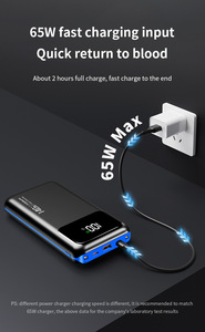 พาวเวอร์แบงค์กำลังสูง 140w ชาร์จเร็ว ความจุเยอะ 25000mAh สำหรับสมาร์ทโฟน แล็ปท็อป และแท็บเล็ตพีซี - Product Image 2