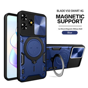 Funda Protectora de Lujo con Anillo y Ventana Deslizante para Cámara, Resistente a Golpes, para ZTE Blade A56 4G/ZTE Blade A35E/ZTE Nubia <span class=keywords><strong>Music</strong></span> - Product Image 4