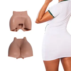 Yeni stil kadınlar seksi yastıklı külot 2.2Cm kalınlığı popo kaldırma Shapewear kadınlar silikon kalça şekillendirme S kum saati şekil