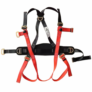 Full Body <span class=keywords><strong>Safety</strong></span> Belt segurança arnês para construção Escalada <span class=keywords><strong>Harness</strong></span> segurança - Product Image 2