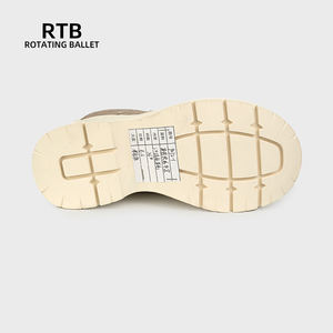 Frauen wasserdichte Kuh Wildleder Leder Schneeschuhe Wolle gefüttert dicke Sohle warme Winters chuhe - Product Image 6