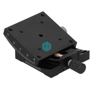 Piattaforma di Movimento Lineare HXV-A60 con Goniometro a Vite Senza Fine, Regolazione Fine Manuale, Tavola Scorrevole 60x60mm - Product Image 4