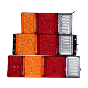 Luces Traseras Combinadas LED de 3 Colores para Camiones y Remolques, Barra de Luces Traseras, Luz de Giro, Luz de Freno, Luz de Reversa, Luces de Conducción Diurna para Camionetas y Autocaravanas - Product Image 3