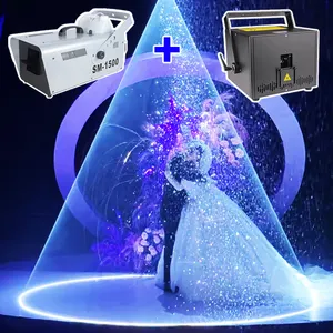 Đám cưới ánh sáng laser 1W 3W 5W 10W RGB ánh sáng laser hiển thị máy chiếu Disco DJ ánh sáng laser cho câu lạc bộ đêm đám cưới