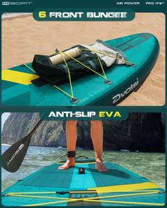 Tabla de SUP Inflable Personalizada de Diseño Nuevo 2025, Calidad Premium, 450LBS, con Accesorios AI09/3, Capacidad de Carga - Product Image 5