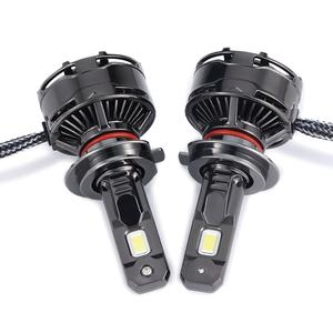 Gpne หลอดไฟหน้าแบบ Bi-LED พลังสูง100W H4อินเตอร์เฟซ6500K โทนสีคูลไวท์ไนท์-HD - Product Image 6