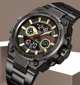 SKMEI 2416, venta al por mayor, relojes electrónicos multifuncionales de choque, relojes de pulsera para Hombre, reloj deportivo analógico Digital resistente al agua - Product Image 1