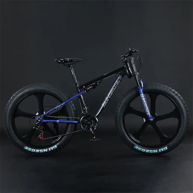 EU Us magazzino 48v 500w 750w di potenza piena sospensione ibrida E-Bike Ebike Dirt Mountain Fat pneumatico bici elettrica