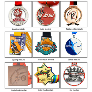 Renhui đẳng cấp thế giới Hợp kim kẽm cạnh tranh 3 inch Canada chinh phục kim loại Thủ công mỹ nghệ thể Thao Tùy chỉnh huy chương và danh hiệu huy chương - Product Image 4