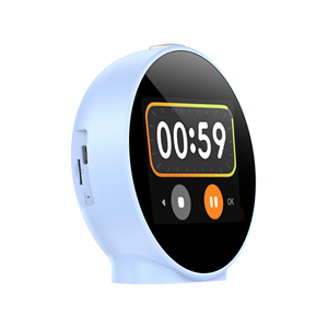 OEM Desktop AI Alarm <b>Clock</b> AI Companion Smart Electronic <b>Table</b> <b>Clock</b> AI Voice Talk White Noise Sleep Machine Stopwatch 2.8" LED - Product Image 1