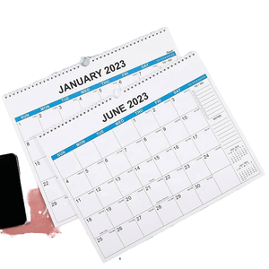 Venta caliente <span class=keywords><strong>2023</strong></span> <span class=keywords><strong>Calendario</strong></span> de pared <span class=keywords><strong>A4</strong></span> personalizado Venta al por mayor Uso de oficina de impresión barata hecho de papel <span class=keywords><strong>para</strong></span> exhibición o reloj - Product Image 1