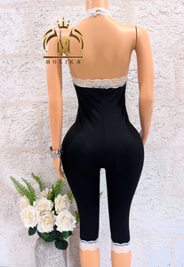 Tute intere sexy da <span class=keywords><strong>donna</strong></span> con pizzo e patchwork, aderenti, monopezzo, bodycon, per <span class=keywords><strong>donna</strong></span> 2026 - Product Image 3