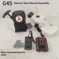 Démarreur électrique à manivelle pour accessoires de machine à tasser et de découper l'herbe à moteur essence deux temps TU43G4540F-5
