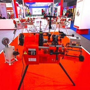 آلة تسنين الأنابيب الكهربائية المعتمدة من CE للأنابيب الفولاذية المقاومة للصدأ والأنابيب المجلفنة، 220 فولت 2000 واط، 1/2-2 بوصة، آلة عالية السرعة - Product Image 1