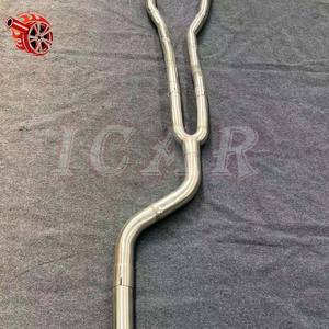 Tuyau d'échappement Cat-back pour BMW X3/X4 M40i G01 3.0T avec système d'échappement automobile en acier inoxydable et silencieux - Product Image 3