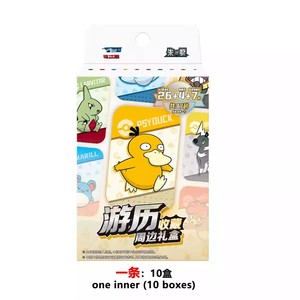 Coffret Cadeau de Jeu de Carrom Journey <span class=keywords><strong>Battle</strong></span>, PTCG Pokémon en Chinois Simplifié, Série Écarlate et Violet, Psyduck, <span class=keywords><strong>Figurine</strong></span> de Collection en Plastique - Product Image 1