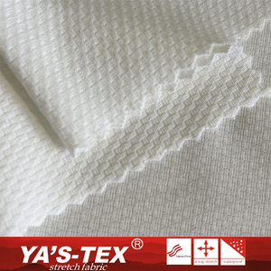 <span class=keywords><strong>Jacquard</strong></span> Polyester <span class=keywords><strong>Spandex</strong></span> 4-Cách Căng Đàn Hồi Vải Dệt Kim Chống Uv Thoáng Khí Dresses Thể Thao Đồng Phục Tay Mềm Mại Cảm Thấy - Product Image 2