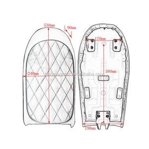 Señal de giro LED para <span class=keywords><strong>Cafe</strong></span> <span class=keywords><strong>Racer</strong></span>, marco negro, marrón - Product Image 6