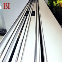 Fenêtres et portes coulissantes en aluminium à double rail Jazz de conception moderne Tengying, maisons à moustiquaire, aluminium sans rupture thermique