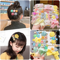 Set Jepit Rambut Anak Lucu, Aksesoris Jepit Rambut Anak, Set Hadiah Jepit Rambut Motif Kartun untuk Anak Perempuan