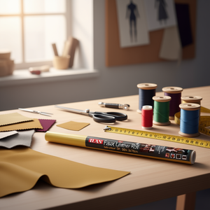 Rotolo di similpelle Ilan 50x70cm, accessorio per abbigliamento e artigianato - Product Image 2