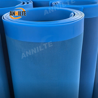 FDA-goedgekeurde polyester droogband met vierkante gaten voor het drogen van fruit en groenten |   Aangepaste breedte met verbinding