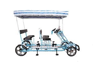 2021 quattro sedile surrey bicicletta/ciclo bar <span class=keywords><strong>per</strong></span> la spiaggia tour surrey <span class=keywords><strong>bici</strong></span> - Product Image 4