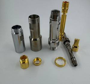 ±0,005mm Präzisions-CNC für QBH-Laseranschlüsse |   Maßgefertigte Kupfer-/Edelstahlteile für Faserlaser-Schweiß- und Schneidköpfe - Product Image 1