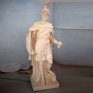 Mármol blanco <span class=keywords><strong>antiguo</strong></span> griego <span class=keywords><strong>romano</strong></span> Guerrero estatuas piedra <span class=keywords><strong>hombre</strong></span> y mujer <span class=keywords><strong>antiguo</strong></span> clásico soldado esculturas - Product Image 4