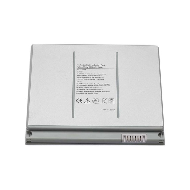 A1175 Replacement Laptop Battery 10.8V 4000mAh for MacBook Pro 15 Inch A1150 A1211 A1226 A1260 2006-2008 Factory Wholesale