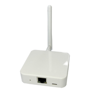NRF52840 BLE 5.0 Gateway de Largo Alcance con PHY Codificado, Escáner de Balizas BLE, MQTT, HTTP, WiFi, Ethernet, PoE para Posicionamiento en Interiores