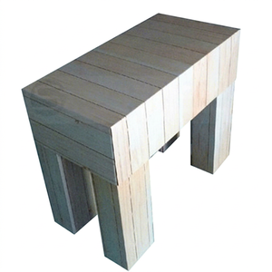 Chaise en carton POP pour table, meubles en carton dur ondulé et personnalisé, chaise pour cabine d'exposition - Product Image 1