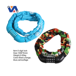 Nueva imagen, <span class=keywords><strong>comprar</strong></span> 5 contraseña Digital, alarma de seguridad para <span class=keywords><strong>bicicleta</strong></span>, bloqueo de seguridad, <span class=keywords><strong>cadena</strong></span> para compartir <span class=keywords><strong>bicicleta</strong></span> eléctrica, bloqueo de freno para <span class=keywords><strong>bicicleta</strong></span> eléctrica, bloqueo de Cable - Product Image 5