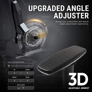 Chaises <span class=keywords><strong>de</strong></span> jeu pour ordinateur <span class=keywords><strong>de</strong></span> bureau <span class=keywords><strong>haut</strong></span> <span class=keywords><strong>de</strong></span> <span class=keywords><strong>gamme</strong></span>, sièges <span class=keywords><strong>de</strong></span> joueur réglables en hauteur, 4 ventilateurs <span class=keywords><strong>de</strong></span> refroidissement, mousse moulée, cuir synthétique - Product Image 6