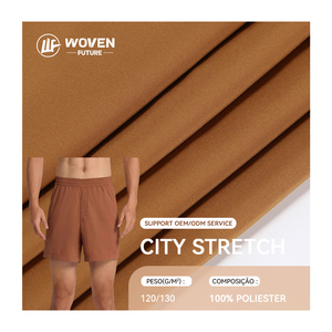 <span class=keywords><strong>Tissu</strong></span> en microfibre extensible mécanique City, tissé à Shaoxing, 150d, 100% polyester, séchage rapide, pour vêtements pour enfants, veste - Product Image 1