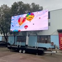 JCT 2024 Nouvelle plate-forme 21 m² Remorque de panneau d'affichage numérique à écran LED mobile pour la publicité extérieure ou les événements